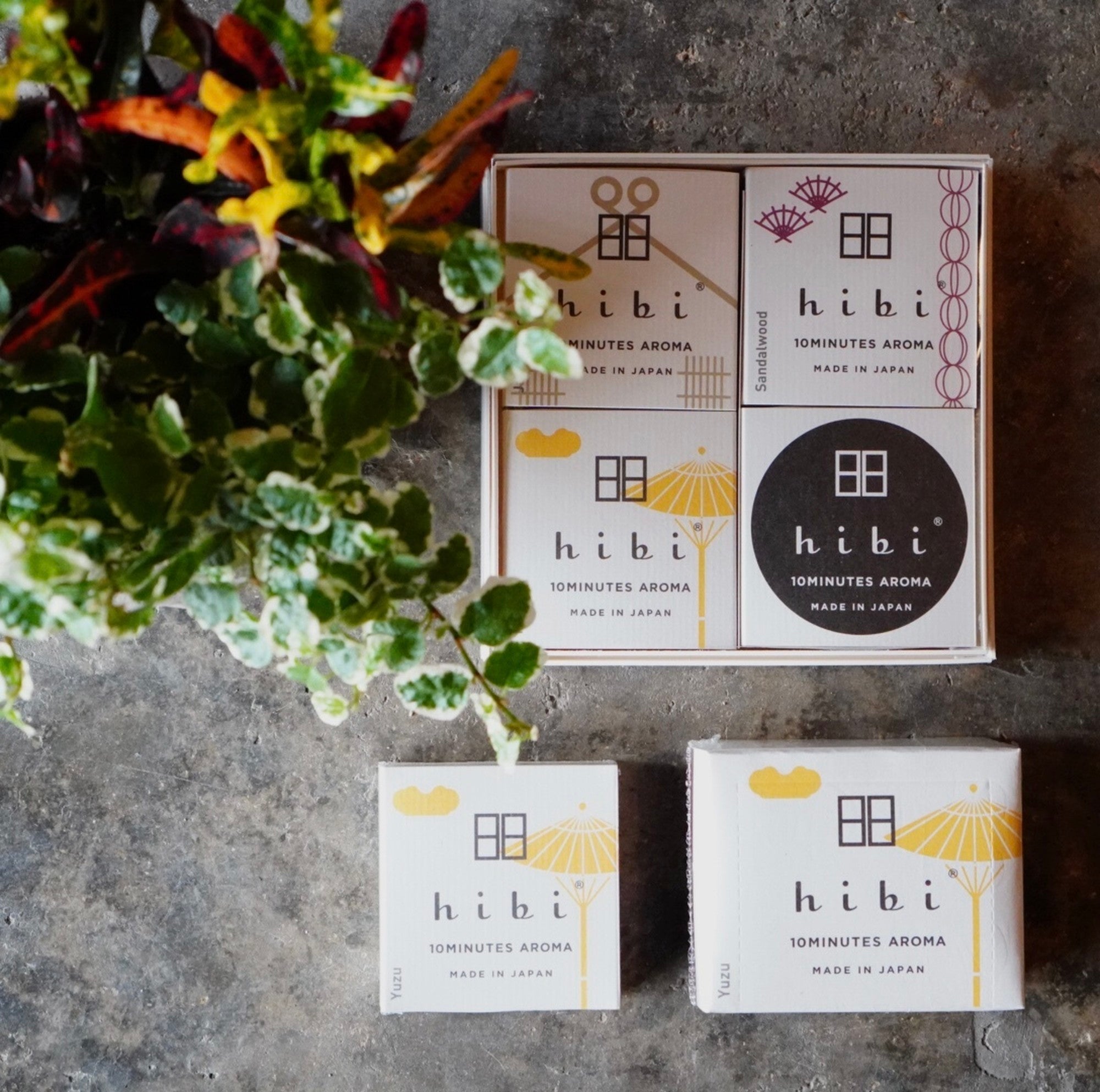 ｈｉｂｉ 和のお香スティック Ｌサイズ（30本/専用マット付）